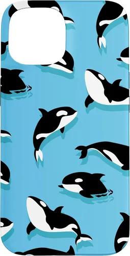 Vista 6 de Orca Swimming Whale Cool Miami Dolphin Beach Lover Gift Case for iPhone 17