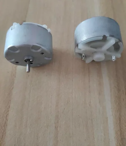 Vista 3 de Micro motor eléctrico 3V-2700RPM 500TB-18280 Pequeño motor de CC 2 piezas