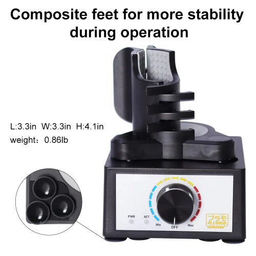 Vista 4 de Mezclador Mini Vortex, Agitador de Pintura DIY/Modelo, Sin Manos, 300~2400rpm, Adecuado para 10-100ml, Velocidad de Tres Etapas, Mezcla de Pintura