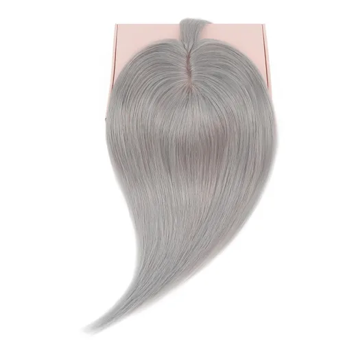 Vista 143 de Rich Choices Pelucas con topper de cabello para mujeres, cabello humano real 100% Remy, sin flequillo, para mujeres con adelgazamiento en la parte