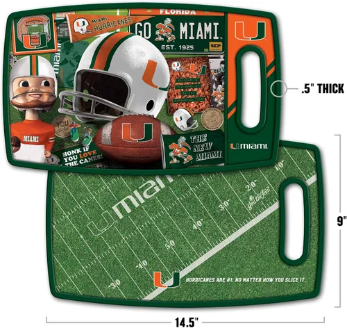 Vista 36 de YouTheFan NCAA Retro Series Tabla de cortar