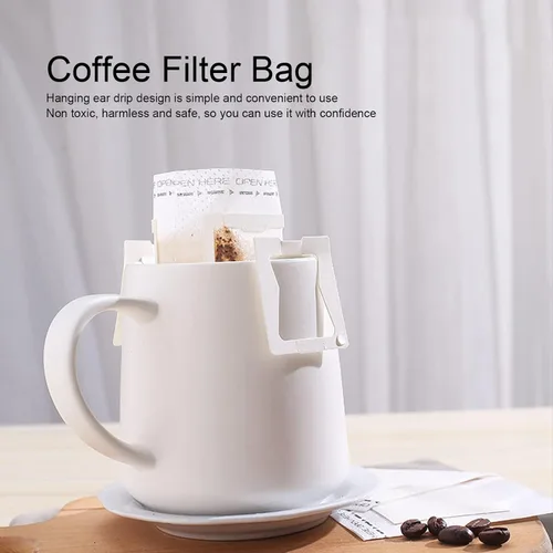 Vista 2 de Bolsa de papel de filtro de café, bolsa de papel de filtro de café, bolsa de papel de filtro de café, bolsa de papel de una sola porción