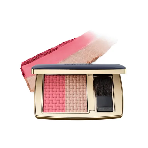 Vista 13 de Estée Lauder The Sculpting Powder Blush with Buildable Color Long Lasting, Contouring & Plumping, 0.25 Ounce Ámbar excéntrico - Un marrón dorado