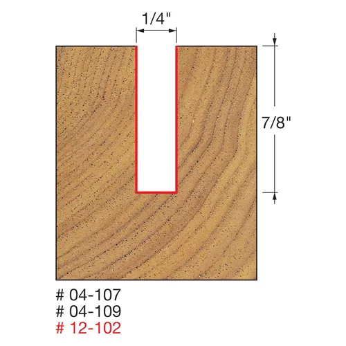 Vista 2 de Broca recta de doble acanaladura Freud, 1564 x 34 de pulgada, con vástago de 12 pulgada, 12-096