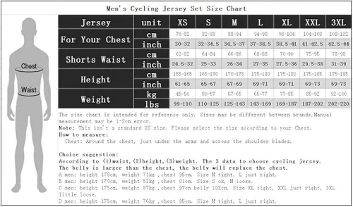 Vista 3 de Weimostar - Maillot de ciclismo para hombre, manga corta, con bolsillos, transpirable
