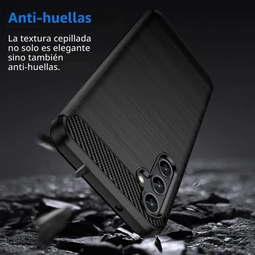 Vista 3 de Osophter Funda para Galaxy A14 5G, Samsung Galaxy A14 5G Funda con protector de pantalla de absorción de golpes Flexible TPU Caucho Protector