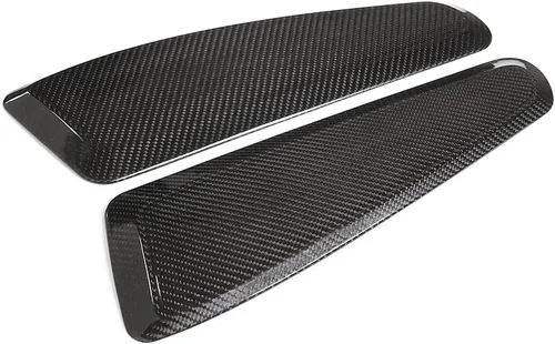 Vista 3 de Para Porsche 911 718 2013 2014 2015 2016 2017 2018 2019 Real Fibra de Carbono Interior Asiento Panel lateral Accesorios Decorativos Cubierta