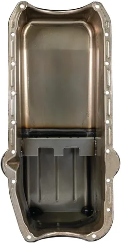 Vista 2 de Moroso 20160 9.50 "Cárter de aceite para motores de bloque pequeño Chevy