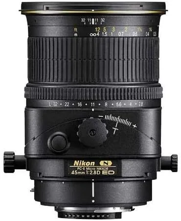 Vista 4 de Nikon PC-E FX Micro NIKKOR 1.772 in f/2.8D ED Lente de zoom fijo para cámaras DSLR Nikon