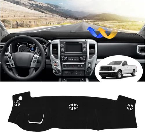 Vista 87 de FIILINES Cubierta para tablero Compatible con Mazda 3 2010-2013 Accesorios Tapete para tablero para Mazda 3 Accesorios Tapete para salpicadero