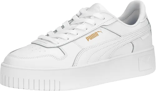 Vista 14 de Tenis Puma Carina Street para mujer Puma Black-puma Negro-oro rosa-puma Blanco