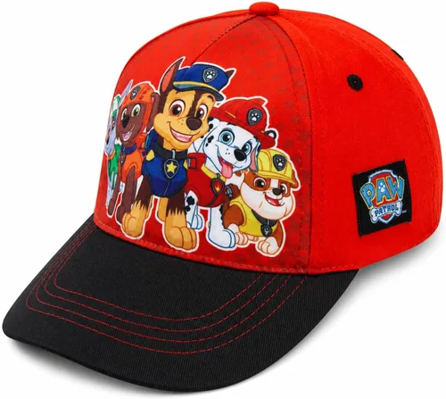 Vista 10 de Nickelodeon Paw Patrol Boys Baseball Caps – Chase, Marshall, Rubble, Rocky & Friends, Adjustable Kids Hat, Ages 2–5 3D Azul