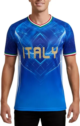 Vista 10 de Camisetas de fútbol para adultos, camisetas unisex con temática de fútbol, camisetas de uniformes personalizados para fanáticos de los deportes