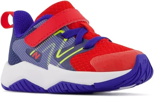 Vista 5 de New Balance Tenis unisex para correr con velcro para niños Rave V2