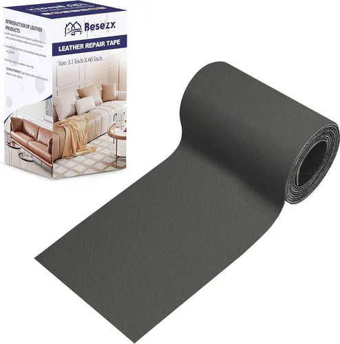 Vista 17 de Kit de cinta para reparación de cuero, parche autoadhesivo para muebles, sofá, asientos de automóvil, silla de oficina, kit de reparación de vinilo