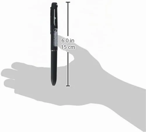 Vista 2 de Pilot Cuerpo multi-pluma, Hi-Tec-C Coleto 1000, cuerpo negro (LHKC-1SC-B)