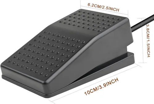 Vista 3 de iKKEGOL Interruptor de pie USB actualizado con un solo pedal de control mecánico Mapa Teclado de ratón Combinación de teclas de acceso rápido