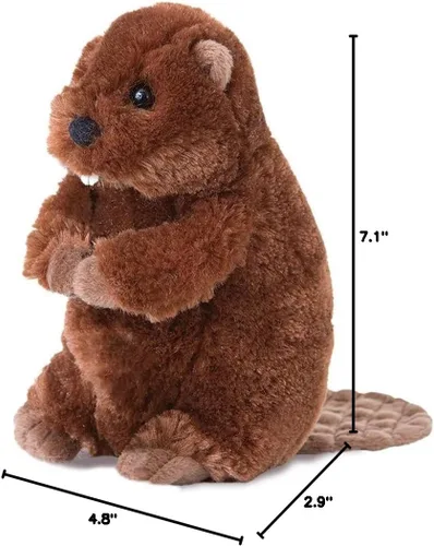 Vista 3 de Buddy Beaver 7" by Douglas Cuddle Toys