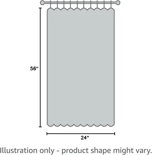 Vista 5 de Better Home Style - Cortina aislante para ventana, 2 paneles, 100% opaca, paneles cortos para cocina, baño o cualquier ventana pequeña