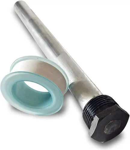 Vista 4 de Varilla de ánodo para calentador de agua RV – Compatible con calentadores de agua suburbanos – 9.25 pulgadas de longitud ¾ pulgadas NPT (1 paquete)