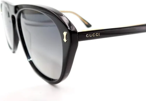 Vista 3 de Gafas de sol Gucci GG 0128 S- 007 NEGROGRIS