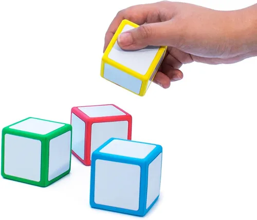 Vista 3 de Junior Learning JL617 - Dados para escribir y limpiar, multicolor
