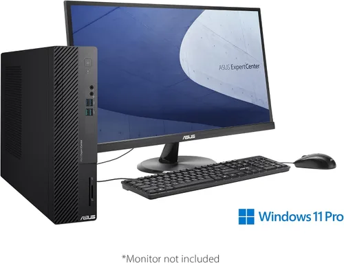Vista 2 de ASUS ExpertCenter D5 - PC de escritorio con factor de forma pequeño, Intel Core i7-13700, 16 GB de RAM DDR4, SSD PCIe de 1 TB, Windows 11 Pro