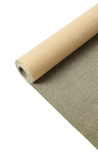 Vista 3 de SANSAM Parche autoadhesivo de tela de reparación de lino, rollo de 17.2 x 60 pulgadas, cinta de reparación de tela para sofás, sofá, ropa, álbumes