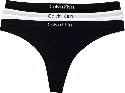 Vista 28 de Calvin Klein Paquete de 3 tanga carrusel B (qp1259-202)/B