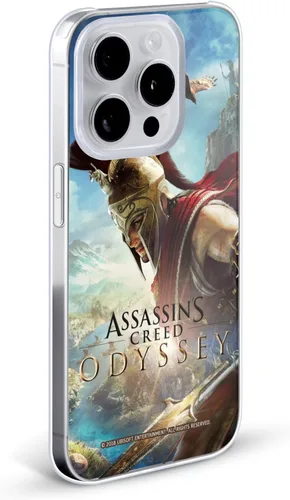 Vista 2 de Head Case Designs Funda rígida con licencia oficial de Assassin's Creed Alexios e Ikaros Odyssey Key Art compatible con Apple iPhone 13 Mini