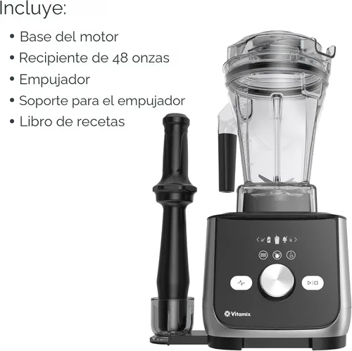 Vista 6 de Vitamix Ascent X5 Licuadora con 10 Programas de Licuado, Programa de Autolimpieza, Licuadora de Grado Profesional para Batidos, Sopas y Más