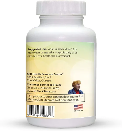 Vista 4 de Dr. Clark Suplemento de selenio 200 Mcg - Cápsulas dietéticas con mineral esencial - Mejora la función tiroidea y apoyo inmunológico - 100 cápsulas