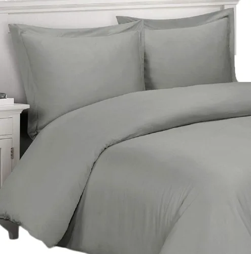 Vista 10 de Royal Hotel Bedding Juego de fundas de edredón 100% viscosa de bambú suave y sedosa, color azul matrimonial/queen, 100% viscosa de bambú