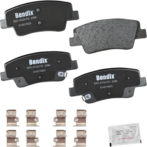Vista 188 de Bendix Priority1 CFC154 - Juego de pastillas de freno de disco para Avanti II, Century, LeSabre, Regal, Riviera, chasis comercial, DeVille