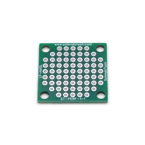Vista 3 de Placa de circuito electrónico LF HASL de doble cara, placa de circuito electrónico PCB para circuito prototipo de bricolaje, FR4, placa de prototipo