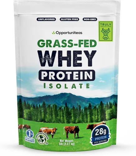 Vista 19 de Proteína de suero de chocolate en polvo, aislado de suero alimentado con pasto + cacao orgánico + azúcar real + sal del Himalaya, delicioso sabor