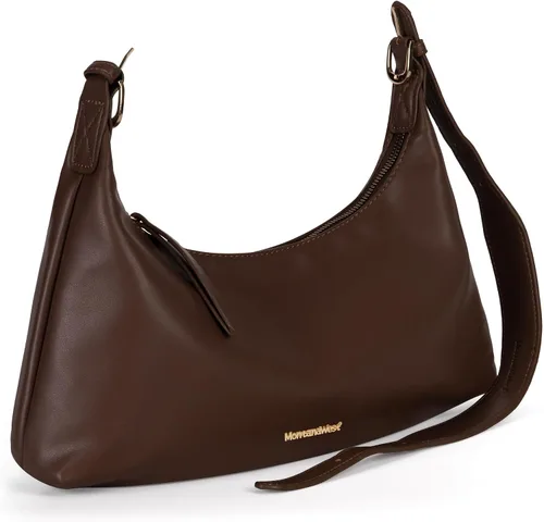 Vista 4 de Montana West Lindos bolsos de hombro para mujer, mini monederos de cuero y bolsos de mano
