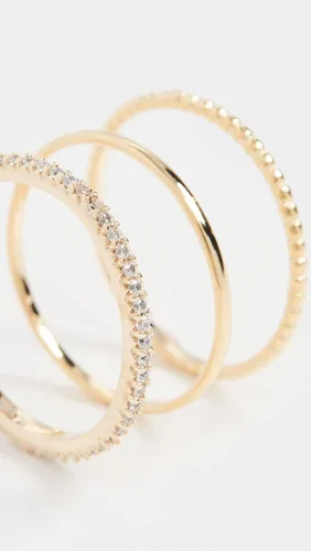 Vista 3 de SHASHI Juego de anillos Aura para mujer