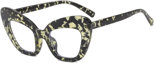 Vista 13 de Gafas retro anti azul de moda para mujer