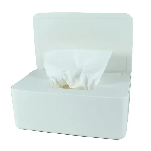Vista 8 de Dispensador de toallitas para pañales, estuche de toallitas para bebés, soporte para toallitas para bebés (negro) Keeps Diaper Wipes Fresh, Wipe
