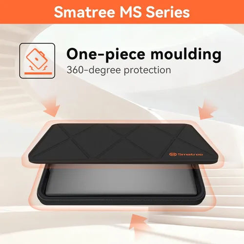Vista 5 de Smatree MS26T - Funda protectora rígida para portátil de 13 pulgadas para Negro