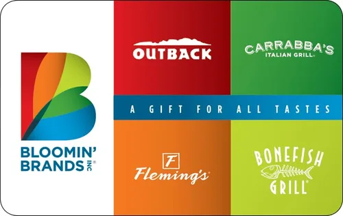 Vista 2 de Bloomin' Brands Tarjeta de regalo electrónica