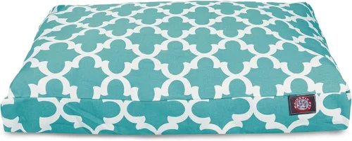 Vista 16 de Majestic Pet Products - Cama rectangular pequeña para perros y mascotas con cubierta extraíble lavable y enrejado gris