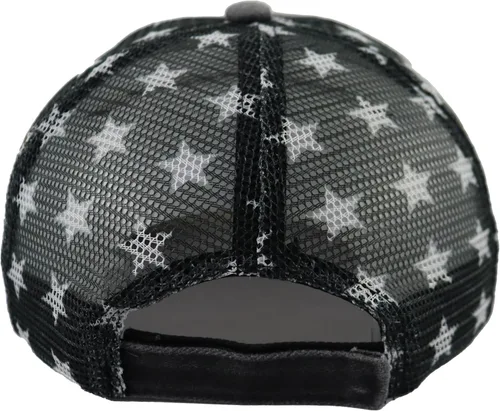 Vista 7 de Gorra de béisbol con la bandera estadounidense para mujer, divertida gorra de béisbol bordada y desgastada ajustable