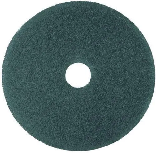 Vista 2 de 3M 08405 Almohadilla de piso limpiador 5300, 12" de diámetro, azul, 5/cartón