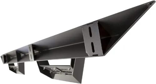 Vista 6 de Raptor Series Magnum RT Drop Steps - Estribos negros para Gladiator 2020-2023