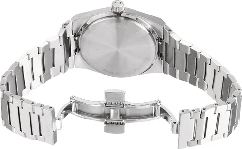 Vista 3 de Tissot Tissot PRX - Reloj unisex de cuarzo con caja de acero inoxidable 316L color gris acero inoxidable 11 T1372101104100 gris Reloj de cuarzo