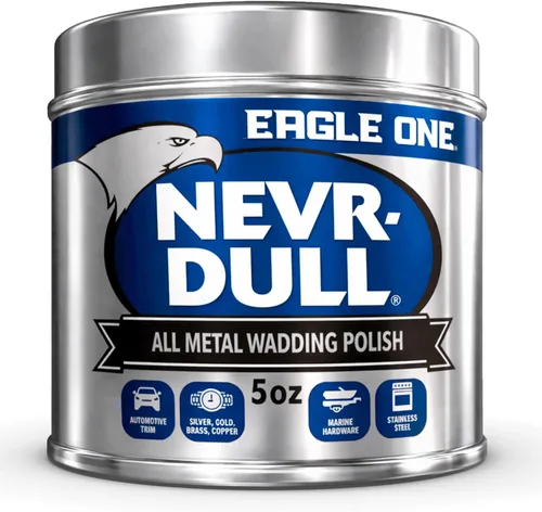Vista 2 de Eagle One Pulimento para Auto, Nevr-Dull Wadding Pulimento para Metal, 5 Oz (Paquete de 2)