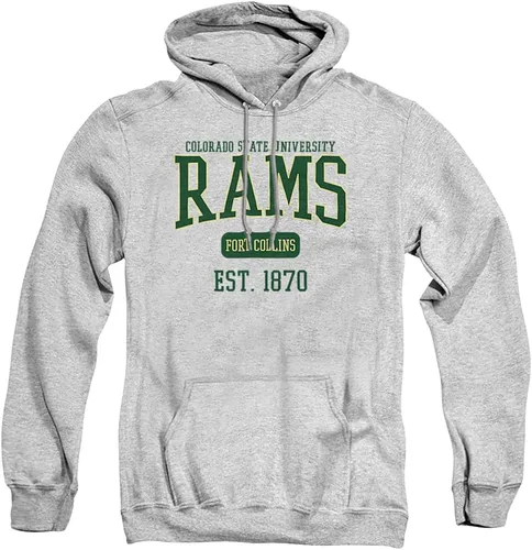 Vista 166 de LOGOVISION Colección de sudaderas con capucha unisex con diseño oficial de Collegiate Est. Date para hombres y mujeres