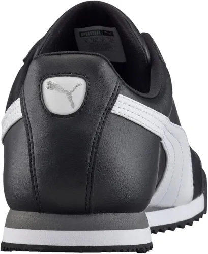 Vista 3 de PUMA - Tenis Roma para hombre, NegroBlancoPlateado, 11.5